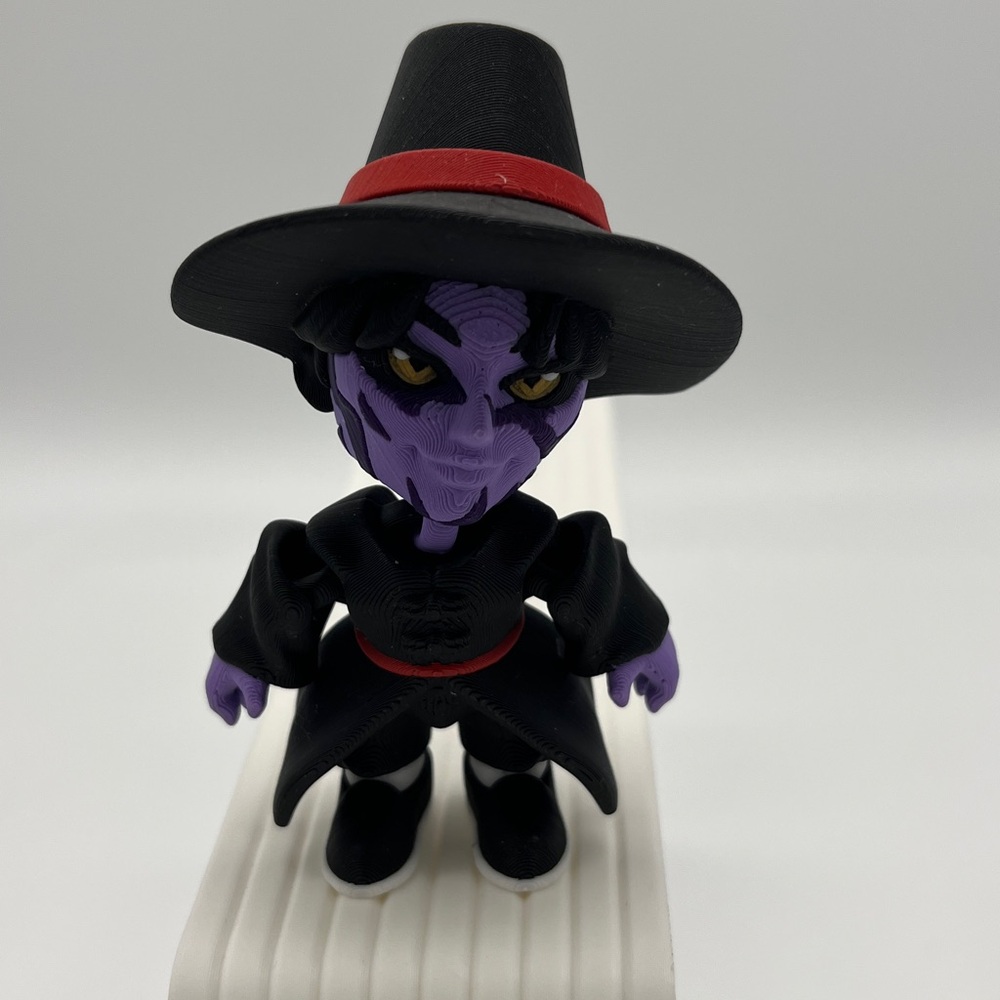 3D printed Articulated Jinu demon form from KPop Demon Hunters FidgetFun Collec…